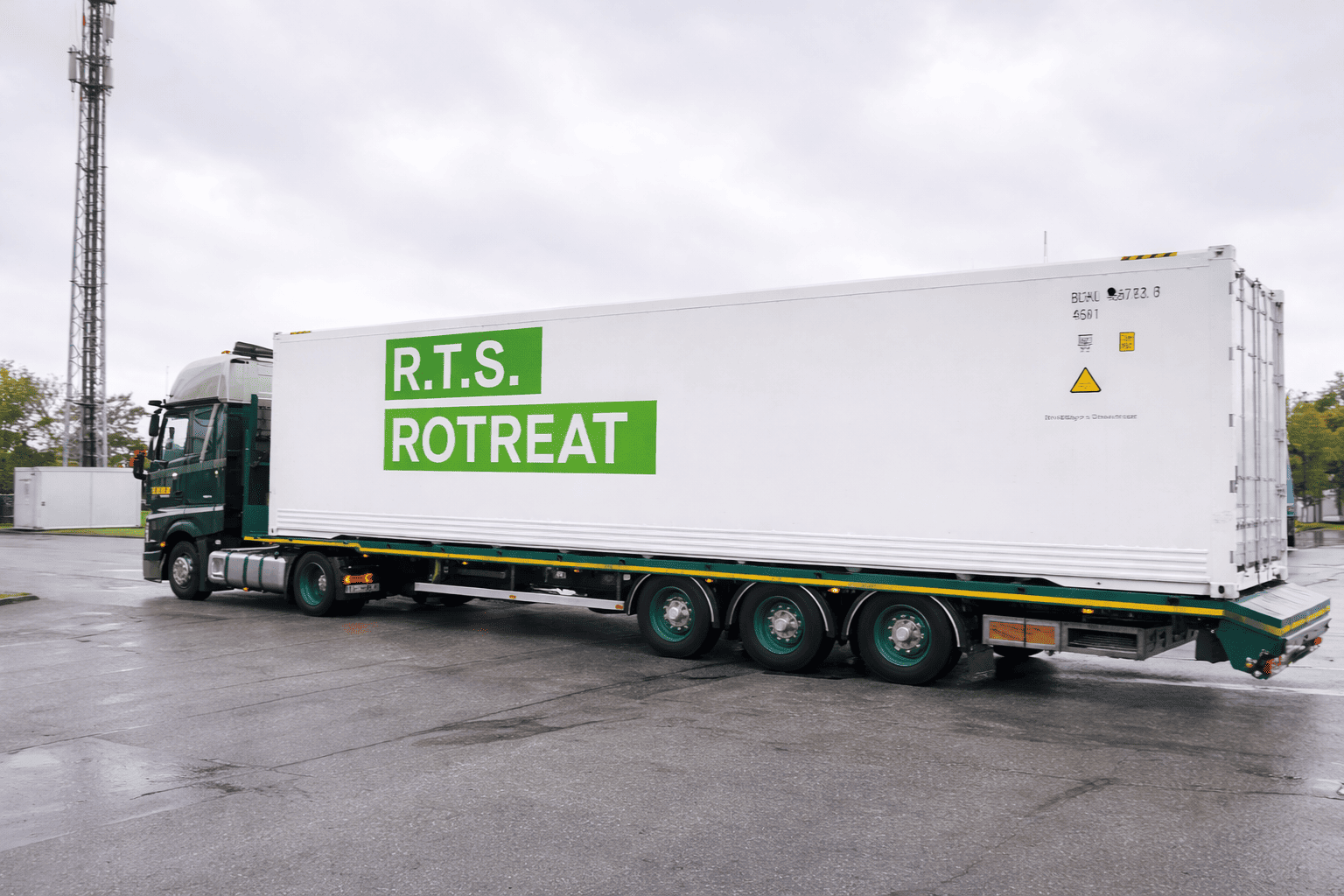 R.T.S. ROTREAT truck with mobile container system